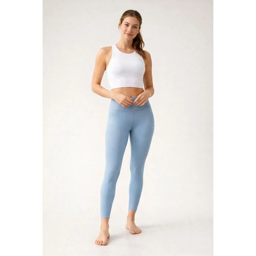 Athleta Elation Ultra High Rise 7/8 Leggings Blue XS